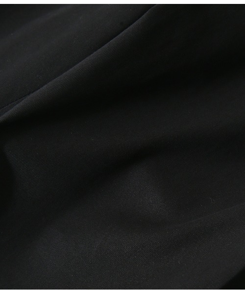 ARKnets（アークネッツ）の「PORT BY ARK / ポートバイアーク：2tuck Trousers：PO10-P002[COR]（チノパンツ・メンズ・ブラック/オリーブ・1/2）」の12枚目の写真