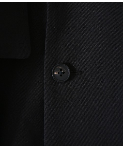 ARKnets（アークネッツ）の「PORT BY ARK / ポートバイアーク：2tuck Trousers：PO10-P002[COR]（チノパンツ・メンズ・ブラック/オリーブ・1/2）」の17枚目の写真