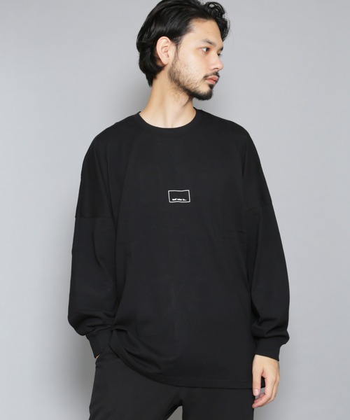 CERCA(チェルカ)の「BEYES/BPT ドルマン L/S C/N(Tシャツ/カットソー・メンズ・ホワイト/ブルー系その他/ブラック・MEDIUM/LARGE)」の1枚目の写真