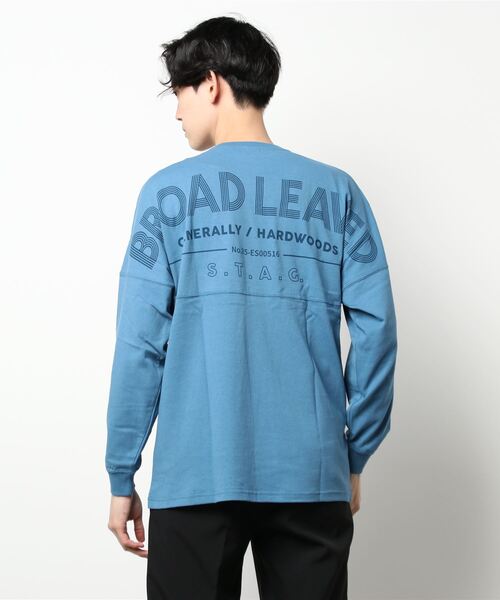 CERCA(チェルカ)の「BEYES/BPT ドルマン L/S C/N(Tシャツ/カットソー・メンズ・ホワイト/ブルー系その他/ブラック・MEDIUM/LARGE)」の4枚目の写真