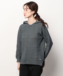 Go to by mizuno | ブレスサーモホールガーメントフーディニット　[ウィメンズ](ニット/セーター)