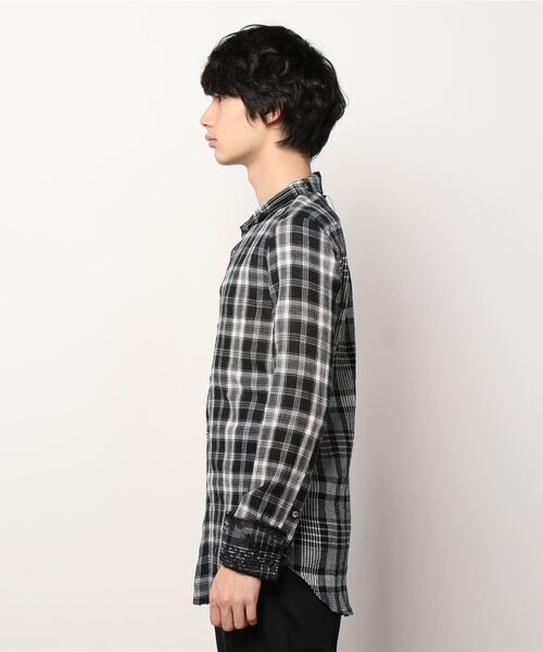 IF SIX WAS NINE(イフシックスワズナイン)の「IF SIX WAS NINE/イフ シックス ワズ ナイン/TXS-4/MARIBU/M(シャツ/ブラウス・メンズ・ブラック・1)」の2枚目の写真