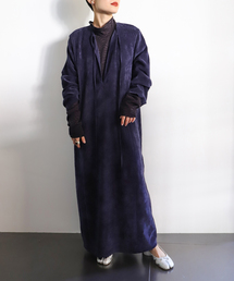 VELVETEEN KAFTAN DRESS:ワンピース