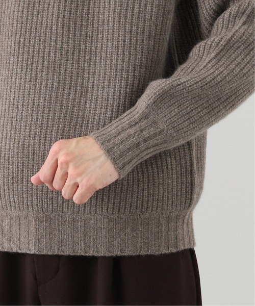 EDIFICE SELECT(エディフィスセレクト)の「【walenode / ウェルノード 】Tibetan yak フィッシャーマンセーター(ニット/セーター・メンズ・ブラック/ブラウン系その他・1)」の14枚目の写真