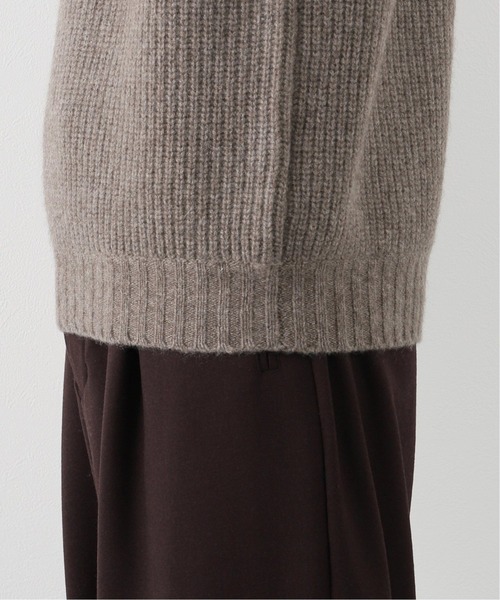 EDIFICE SELECT(エディフィスセレクト)の「【walenode / ウェルノード 】Tibetan yak フィッシャーマンセーター(ニット/セーター・メンズ・ブラック/ブラウン系その他・1)」の13枚目の写真