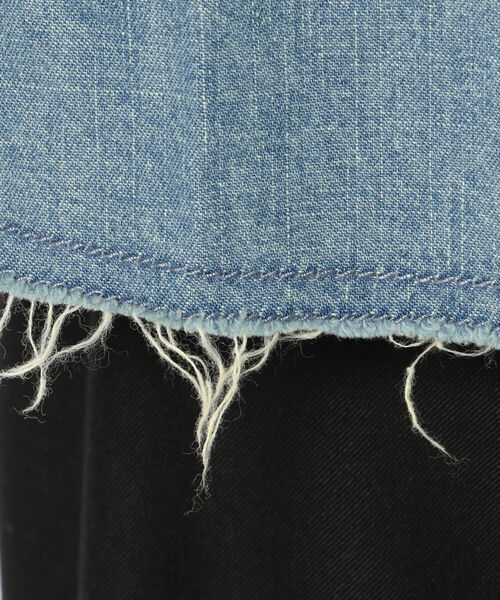 Rinajour(リナジュール)の「Rinajour(リナジュール) MEN'S デニムブザムシャツ(シャツ/ブラウス・メンズ・インディゴブルー/ライトインディゴブルー・SMALL/MEDIUM/X-LARGE/LARGE)」の10枚目の写真