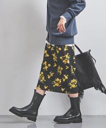 UNITED ARROWS | ＜UNITED ARROWS＞フラワープリント タイトスカート W(スカート)
