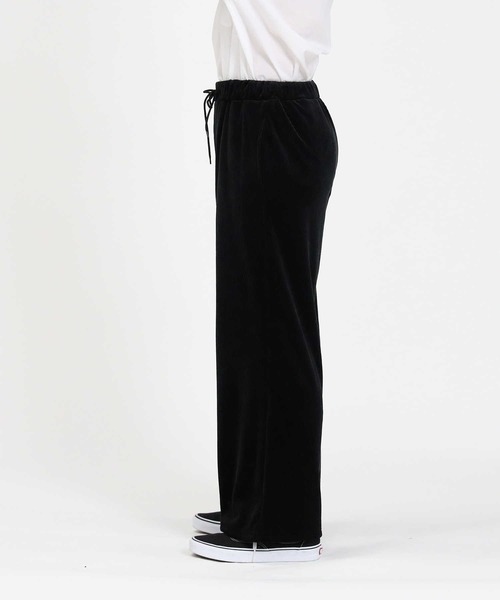 HONEYSUCKLE ROSE（ハニーサックルローズ）の「【HONEYSUCKLE ROSE】ベロアコールワイドパンツ（その他パンツ・レディース・ピンク/ダークグレー/ブラック/オフホワイト/グリーン/ベージュ・L/M）」の21枚目の写真