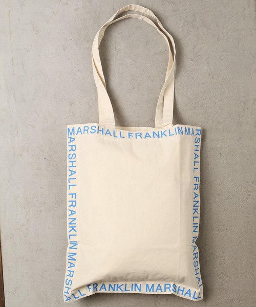 FRANKLIN & MARSHALL（フランクリンマーシャル）の「【Fl】【FRANKLIN&MARSHALL】Cotton canvas Tote（トートバッグ・レディース・ホワイト系その他/グリーン系その他/ブルー系その他/パープル系その他/レッド系その他・FREE）」の13枚目の写真