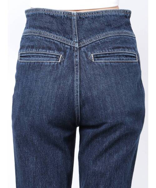GYDA(ジェイダ)の「【セットアップ着用可】ハイウエストデザインZIPフレアデニムパンツ(デニムパンツ・レディース・ライトブルー/インディゴブルー・SMALL/MEDIUM)」の19枚目の写真