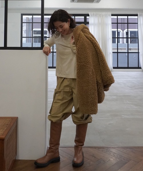 etre tokyo バックオープンロンTee ETRE TOKYO（エトレトウキョウ）の「バックオープンロンTee（Tシャツ