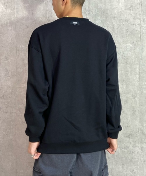 VANS(バンズ)の「【ムラサキスポーツ別注】VANS/バンズ オーバーサイズ リバーシブルトレーナー/カレッジロゴ 無地トレーナー/裏毛 クルーネックスウェット 122R1040323(スウェット・メンズ・ホワイト/ブラック/グレー・M/L/XL/XXL)」の21枚目の写真