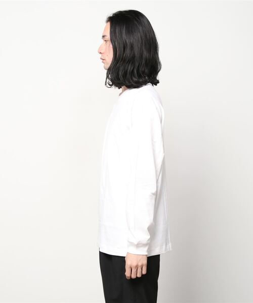 HANES（ヘインズ）の「Hanes ヘインズ ロンT メンズ レディース ユニセックス 長袖 Tシャツ 無地（Tシャツ/カットソー・メンズ・ホワイト/ブラック/ネイビー/グレー/グレー系その他・SMALL/MEDIUM/LARGE/X-LARGE/X-SMALL）」の16枚目の写真