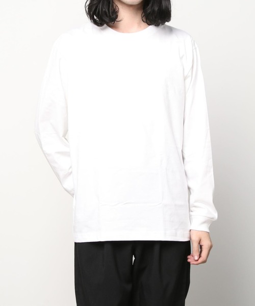 HANES（ヘインズ）の「Hanes ヘインズ ロンT メンズ レディース ユニセックス 長袖 Tシャツ 無地（Tシャツ/カットソー・メンズ・ホワイト/ブラック/ネイビー/グレー/グレー系その他・SMALL/MEDIUM/LARGE/X-LARGE/X-SMALL）」の13枚目の写真