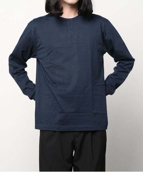 HANES（ヘインズ）の「Hanes ヘインズ ロンT メンズ レディース ユニセックス 長袖 Tシャツ 無地（Tシャツ/カットソー・メンズ・ホワイト/ブラック/ネイビー/グレー/グレー系その他・SMALL/MEDIUM/LARGE/X-LARGE/X-SMALL）」の11枚目の写真