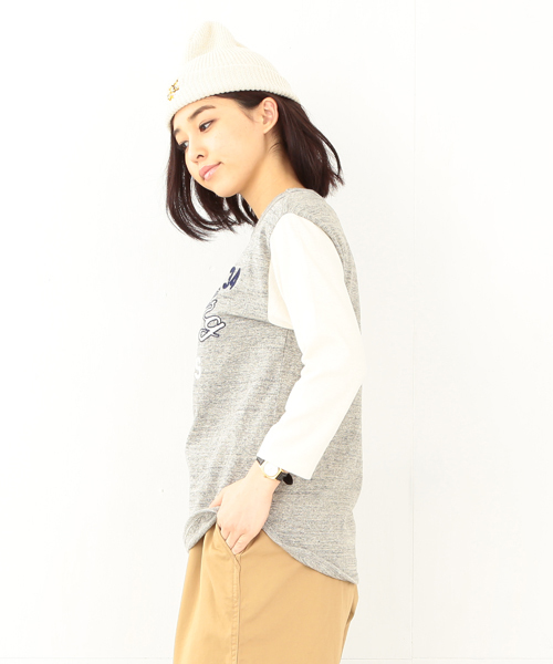 BEAMS BOY（ビームスボーイ）の「●CHESWICK / Baseball 7分袖 TEE 15SS（Tシャツ/カットソー・レディース・ホワイト系その他/グレー系その他・ONE SIZE）」の17枚目の写真