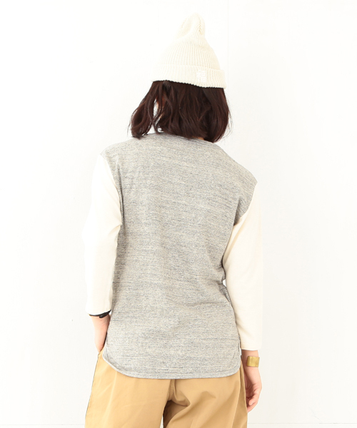 BEAMS BOY（ビームスボーイ）の「●CHESWICK / Baseball 7分袖 TEE 15SS（Tシャツ/カットソー・レディース・ホワイト系その他/グレー系その他・ONE SIZE）」の18枚目の写真