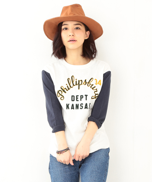 BEAMS BOY（ビームスボーイ）の「●CHESWICK / Baseball 7分袖 TEE 15SS（Tシャツ/カットソー・レディース・ホワイト系その他/グレー系その他・ONE SIZE）」の7枚目の写真
