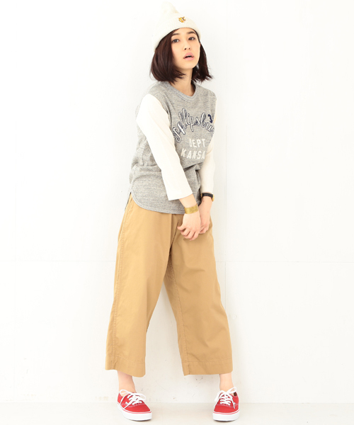 BEAMS BOY（ビームスボーイ）の「●CHESWICK / Baseball 7分袖 TEE 15SS（Tシャツ/カットソー・レディース・ホワイト系その他/グレー系その他・ONE SIZE）」の10枚目の写真