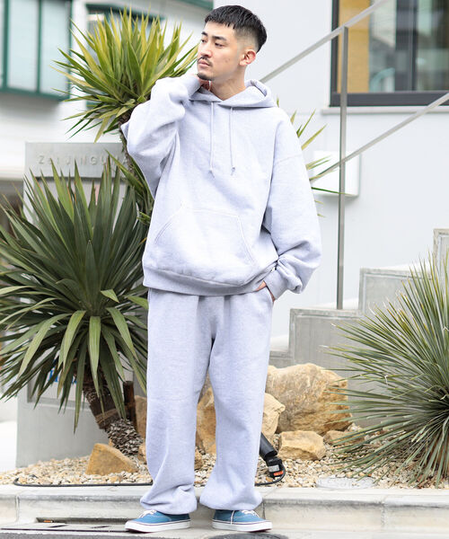 BEAMS(ビームス)の「BEAMS / 裏毛 ワイド スウェット パンツ(スウェットパンツ・メンズ・ネイビー/グレー系その他・SMALL/MEDIUM/LARGE)」の3枚目の写真