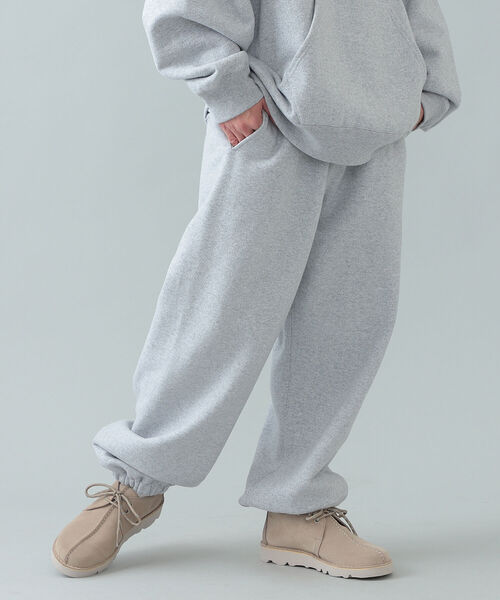 BEAMS(ビームス)の「BEAMS / 裏毛 ワイド スウェット パンツ(スウェットパンツ・メンズ・ネイビー/グレー系その他・SMALL/MEDIUM/LARGE)」の11枚目の写真