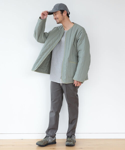 B:MING by BEAMS(ビーミングバイビームス)の「B:MING by BEAMS / リラックスフィット サーマル カットソー(Tシャツ/カットソー・メンズ・ライトグレー/ブラック/オフホワイト・SMALL/MEDIUM/LARGE/X-LARGE)」の14枚目の写真