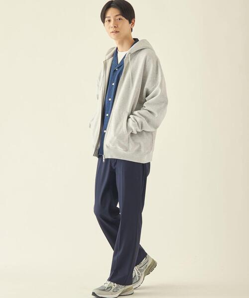 info. BEAUTY&YOUTH（インフォビューティアンドユース）の「【WEB限定】 ＜info. BEAUTY&YOUTH＞ スーパービッグ スウェット ジップパーカー（パーカー・メンズ・ダークグレー/ロイヤルブルー/グレー/ホワイト・XL/M/L）」の20枚目の写真