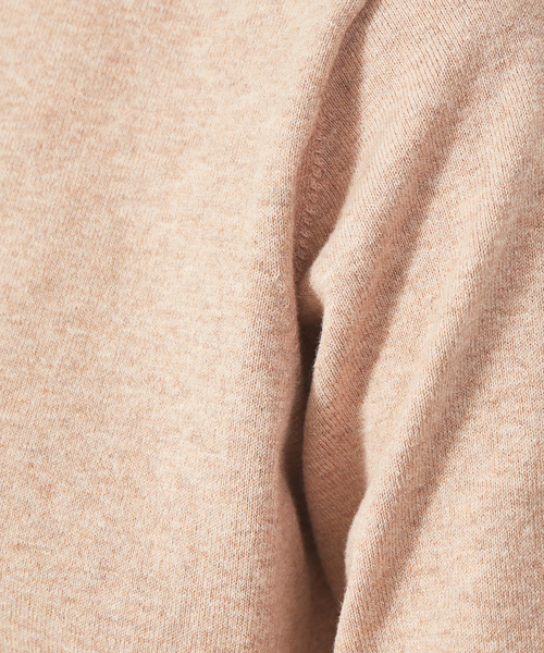 qualite(カリテ)の「3WAYカーデニット(ニット/セーター・レディース・ベージュ/ブルー/イエロー・フリー)」の9枚目の写真