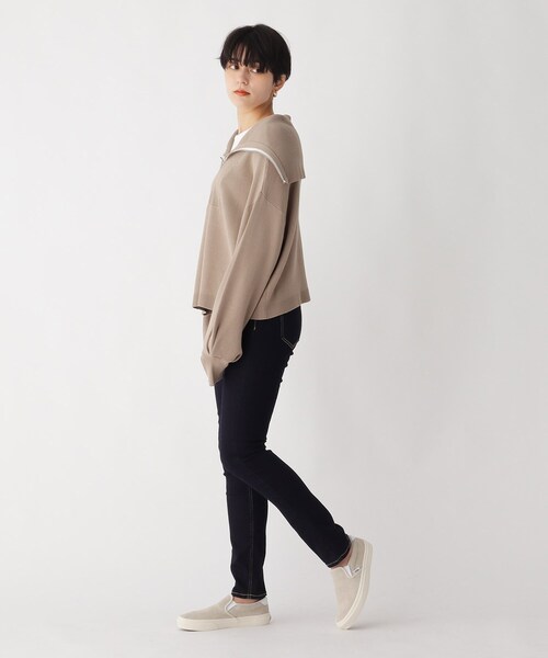 VANS（バンズ）の「◆VANS CLASSIC SLIP-ON 59 PIG SUEDE OATMEAL【ユニセックス】（スニーカー・レディース・ベージュ・45/55/65/85/75/35）」の10枚目の写真