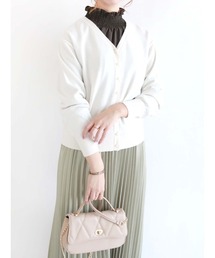 Te chichi | パールボタンVネックカーディガン(カーディガン/ボレロ)