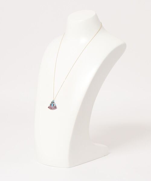 チチカカ(チチカカ)の「リサイクルシェルネックレス(ネックレス・レディース・パープル/イエロー/オレンジ・FREE)」の15枚目の写真