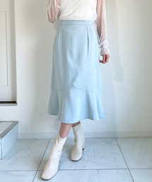 アシメフリルマーメイドスカート