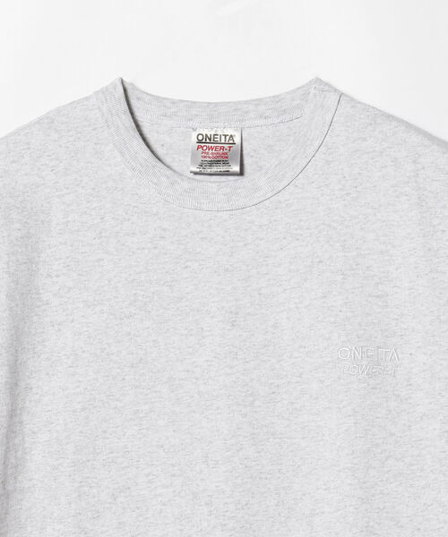 BEAMS（ビームス）の「ONEITA / Power Crew Neck T-shirt（Tシャツ/カットソー・メンズ・ホワイト/ライトグレー/ブラック・SMALL/MEDIUM/LARGE/X-LARGE）」の16枚目の写真