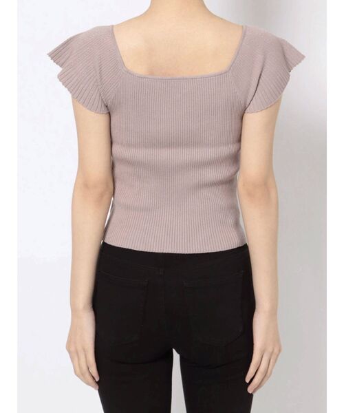 MERCURYDUO（マーキュリーデュオ）の「2WAYフレアスリーブコンパクトニット（ニット/セーター・レディース・ラベンダー/ピンク/オフホワイト/ブラウン・FREE）」の19枚目の写真