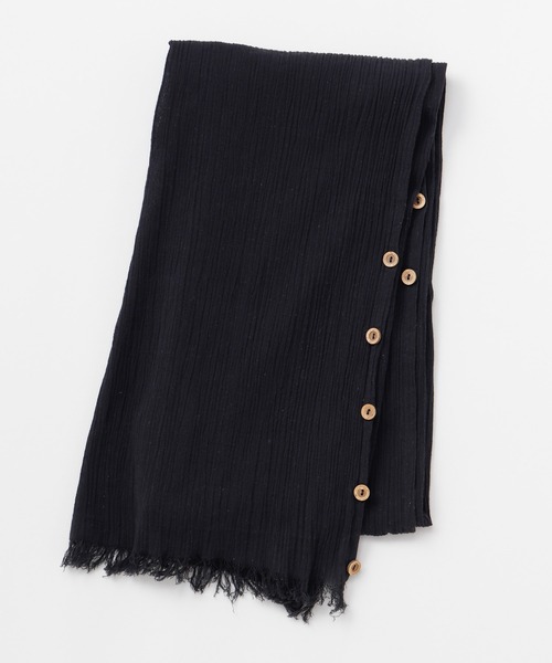 チャイハネ(チャイハネ)の「【チャイハネ】タビノWAYストール(ストール/ショール・レディース・ホワイト/ブラック/ベージュ/パープル/ブラウン/ブルー・FREE)」の8枚目の写真