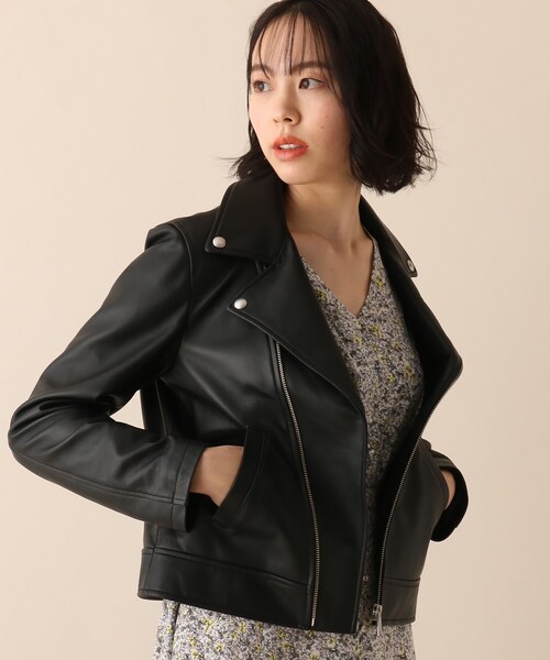 OPAQUE.CLIP（オペークドットクリップ）の「◇リアルレザーライダース