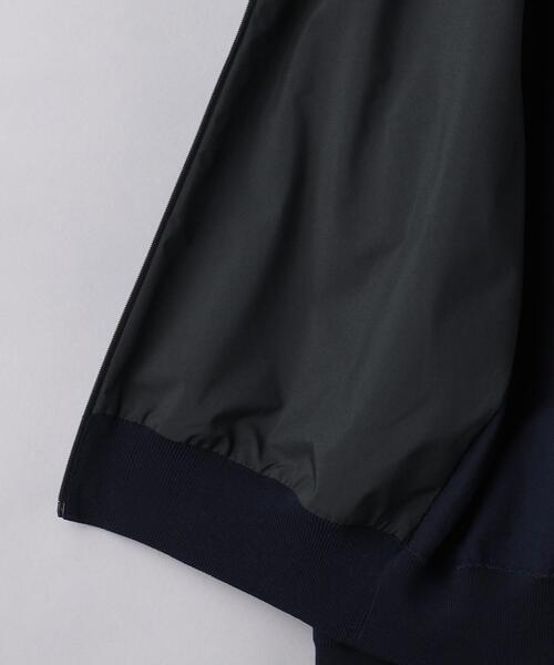 Gran Sasso（グランサッソ）の「＜Gran Sasso（グランサッソ）＞ ニット フーディ（Tシャツ/カットソー・メンズ・ブラック/ネイビー・46/48/50/52）」の8枚目の写真