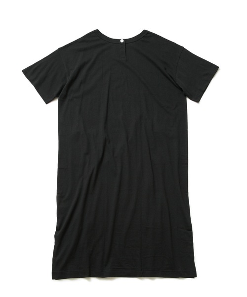 HANES（ヘインズ）の「【HANES/ヘインズ】UNDIES　リサイクルコットン2WAYネックワンピース　HW1-V305（ワンピース・レディース・ブラック/グリーン/ホワイト・FREE）」の5枚目の写真