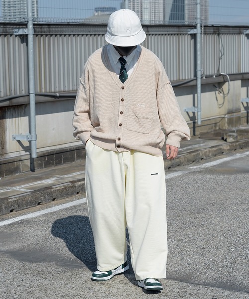 Perushu（ペルーシュ）の「スウェットワイドパンツ（その他パンツ・メンズ・オレンジ/アイボリー/グリーン/レッド/ブラック/ライトグレー・SMALL/LARGE/MEDIUM）」の7枚目の写真