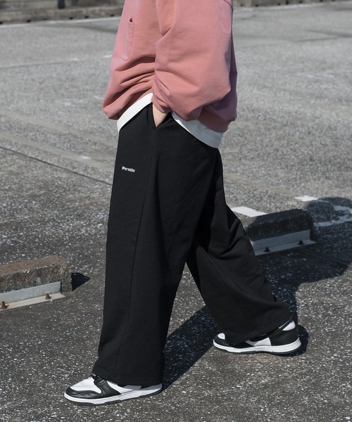 Perushu（ペルーシュ）の「スウェットワイドパンツ（その他パンツ・メンズ・オレンジ/アイボリー/グリーン/レッド/ブラック/ライトグレー・SMALL/LARGE/MEDIUM）」の20枚目の写真
