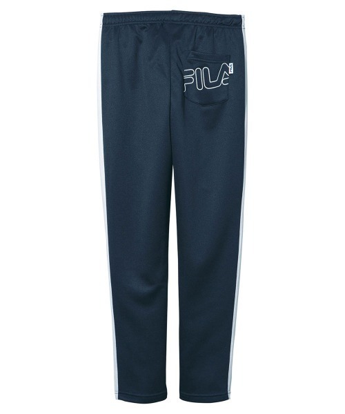 FILA(フィラ)の「<FILA/フィラ>ラインデザインテーパードパンツ(スウェットパンツ・レディース・ピンク系2/カーキ系1/ネイビー系1/ブラック系1/ネイビー系2/ピンク系1/カーキ系2/ブラック系2/サックスブルー系2/サックスブルー系1/ベージュ系2/ベージュ系1・L/LL/M)」の17枚目の写真
