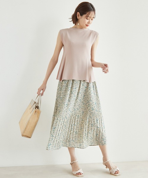 ROPE' PICNIC(ロペピクニック)の「Beauty knit/ペプラムニットプルオーバー(ニット/セーター・レディース・ブラック/ベージュ/ボルドー・38)」の10枚目の写真