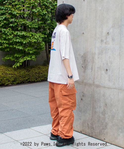 GLOSTER（グロスター）の「【GARFIELD/ガーフィールド】別注 ガーフィールドTシャツ VINTAGE DYEING（Tシャツ/カットソー・メンズ・オフホワイト/グリーン/スミクロ・MEDIUM/LARGE）」の18枚目の写真