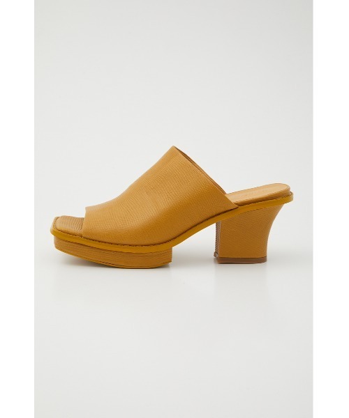 THROW by SLY（スローバイスライ）の「THROW COVERED SANDAL サンダル（サンダル・レディース・イエロー/ブラウン・SMALL/MEDIUM/LARGE）」の13枚目の写真