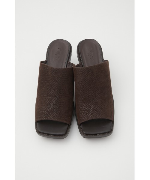 THROW by SLY（スローバイスライ）の「THROW COVERED SANDAL サンダル（サンダル・レディース・イエロー/ブラウン・SMALL/MEDIUM/LARGE）」の7枚目の写真