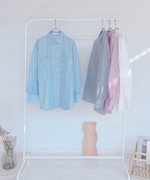 AS KNOW AS plus | ●ブロードシンプルビッグシャツ(シャツ/ブラウス)