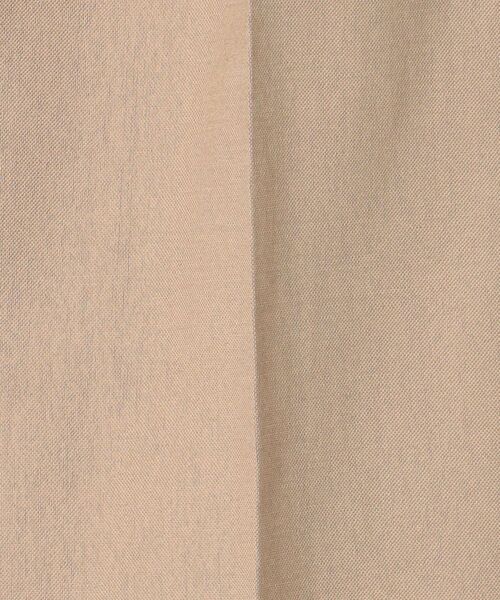 SHIPS(シップス)の「〈手洗い可能〉オックスウエストタックパンツ(その他パンツ・レディース・ブルー/オフホワイト/ベージュ・36/38)」の5枚目の写真