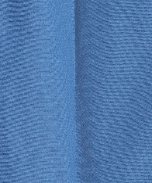 SHIPS(シップス)の「〈手洗い可能〉オックスウエストタックパンツ(その他パンツ・レディース・ブルー/オフホワイト/ベージュ・36/38)」の6枚目の写真