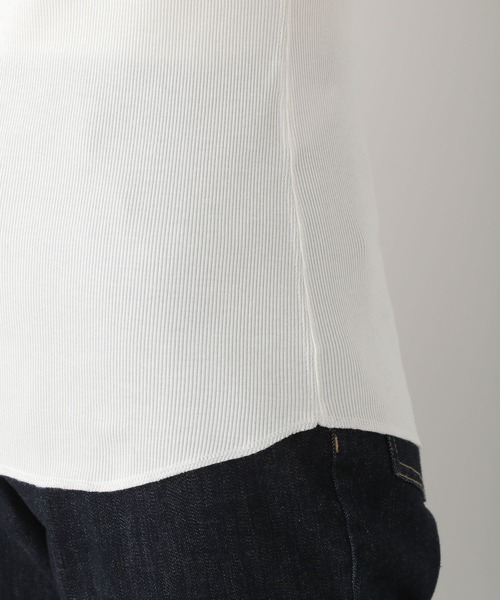 LEPSIM（レプシィム）の「抗菌スクエア2WAYタンク（タンクトップ・レディース・オフホワイト/ブラック/ライトグレー・LARGE/MEDIUM）」の7枚目の写真