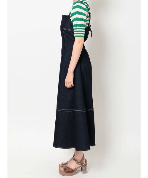 dazzlin（ダズリン）の「ダブルステッチキャミワンピース（ワンピース・レディース・インディゴブルー・SMALL/MEDIUM）」の22枚目の写真